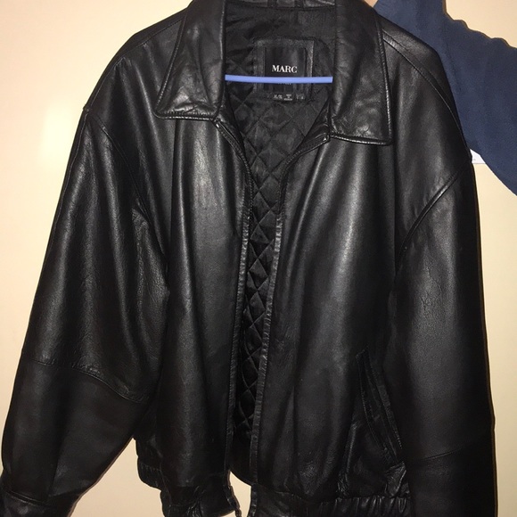marc jacobs men's leather jacket